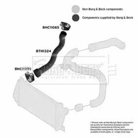 Шлангопровод BORG & BECK BTH1324