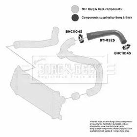 Шлангопровод BORG & BECK BTH1325