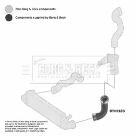 Шлангопровод BORG & BECK BTH1328