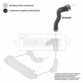 Шлангопровод BORG & BECK BTH1329