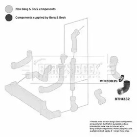 Шлангопровод BORG & BECK BTH1332