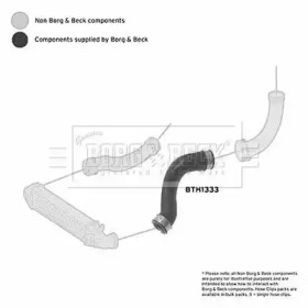 Шлангопровод BORG & BECK BTH1333