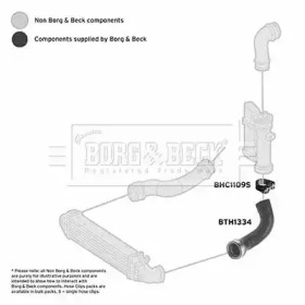 Шлангопровод BORG & BECK BTH1334