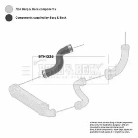 Шлангопровод BORG & BECK BTH1338