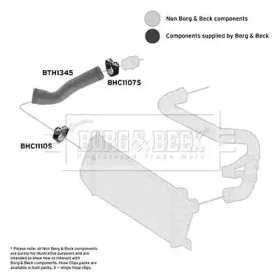 Шлангопровод BORG & BECK BTH1345