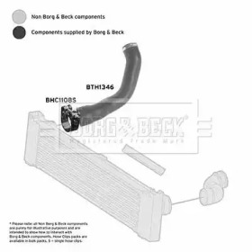 Шлангопровод BORG & BECK BTH1346