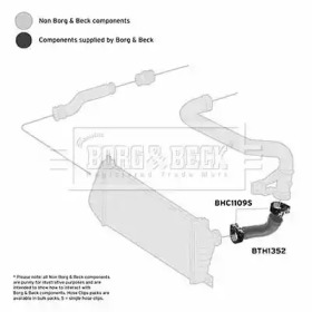 Шлангопровод BORG & BECK BTH1352