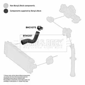 Шлангопровод BORG & BECK BTH1357