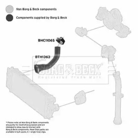 Шлангопровод BORG & BECK BTH1363