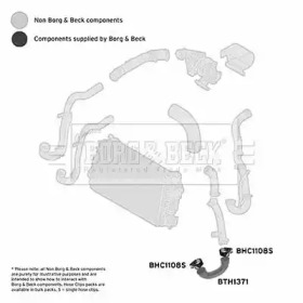 Шлангопровод BORG & BECK BTH1371