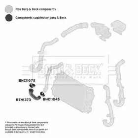 Шлангопровод BORG & BECK BTH1373