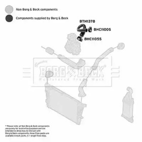 Шлангопровод BORG & BECK BTH1378