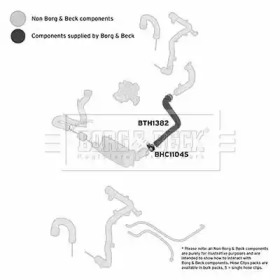 Шлангопровод BORG & BECK BTH1382