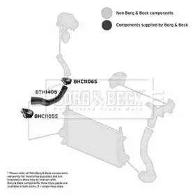 Шлангопровод BORG & BECK BTH1405