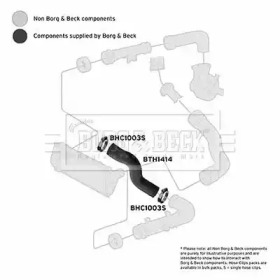 Шлангопровод BORG & BECK BTH1414