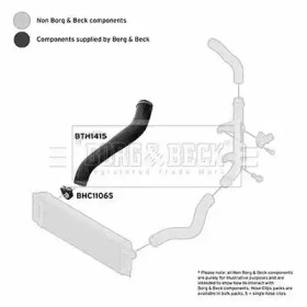 Шлангопровод BORG & BECK BTH1415