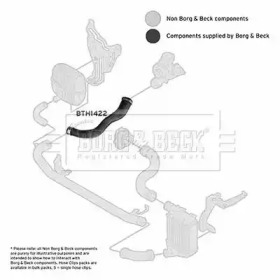 Шлангопровод BORG & BECK BTH1422