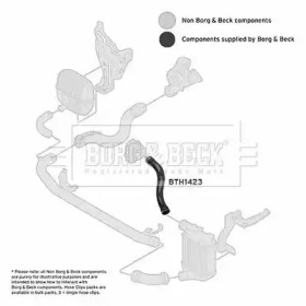 Шлангопровод BORG & BECK BTH1423