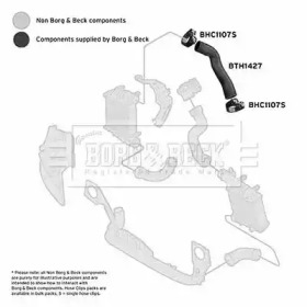 Шлангопровод BORG & BECK BTH1427