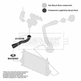 Шлангопровод BORG & BECK BTH1438