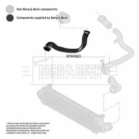 Шлангопровод BORG & BECK BTH1521