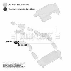 Шлангопровод BORG & BECK BTH1553