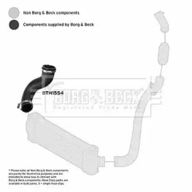 Шлангопровод BORG & BECK BTH1554