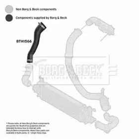 Шлангопровод BORG & BECK BTH1566