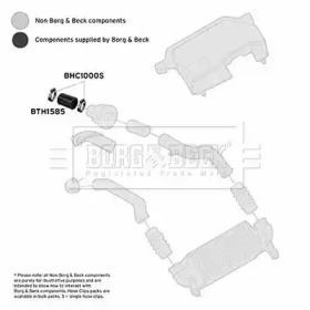 Шлангопровод BORG & BECK BTH1585