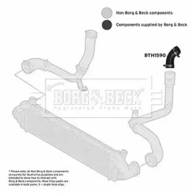 Шлангопровод BORG & BECK BTH1590