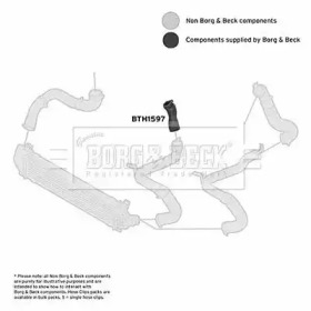 Шлангопровод BORG & BECK BTH1597
