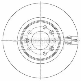 Тормозной диск BORG & BECK BBD5469