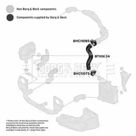 Шлангопровод BORG & BECK BTH1634