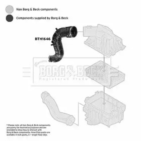 Шлангопровод BORG & BECK BTH1646