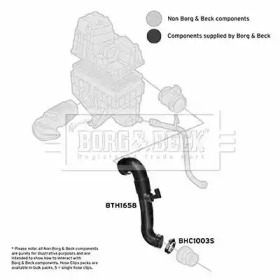 Шлангопровод BORG & BECK BTH1658