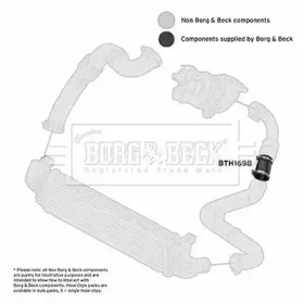 Шлангопровод BORG & BECK BTH1698