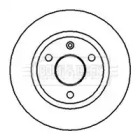 Тормозной диск BORG & BECK BBD4004