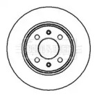 Тормозной диск BORG & BECK BBD4019