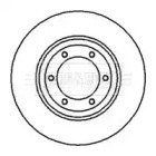 Тормозной диск BORG & BECK BBD4030