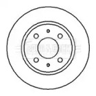 Тормозной диск BORG & BECK BBD4034