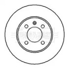 Тормозной диск BORG & BECK BBD4037