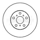 Тормозной диск BORG & BECK BBD4048