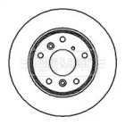 Тормозной диск BORG & BECK BBD4057