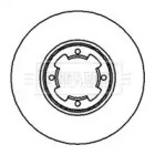Тормозной диск BORG & BECK BBD4063