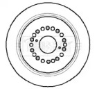 Тормозной диск BORG & BECK BBD4101