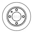 Тормозной диск BORG & BECK BBD4107