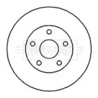 Тормозной диск BORG & BECK BBD4118