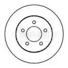 Тормозной диск BORG & BECK BBD4122