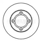 Тормозной диск BORG & BECK BBD4143