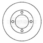 Тормозной диск BORG & BECK BBD4144